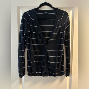 Talbots Striped Cardigan